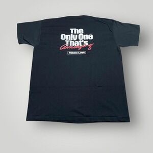 VINTAGE Magic Lube Shirt Mens XL Black Promo‎ Single Stitch Big Back Graphic 90s